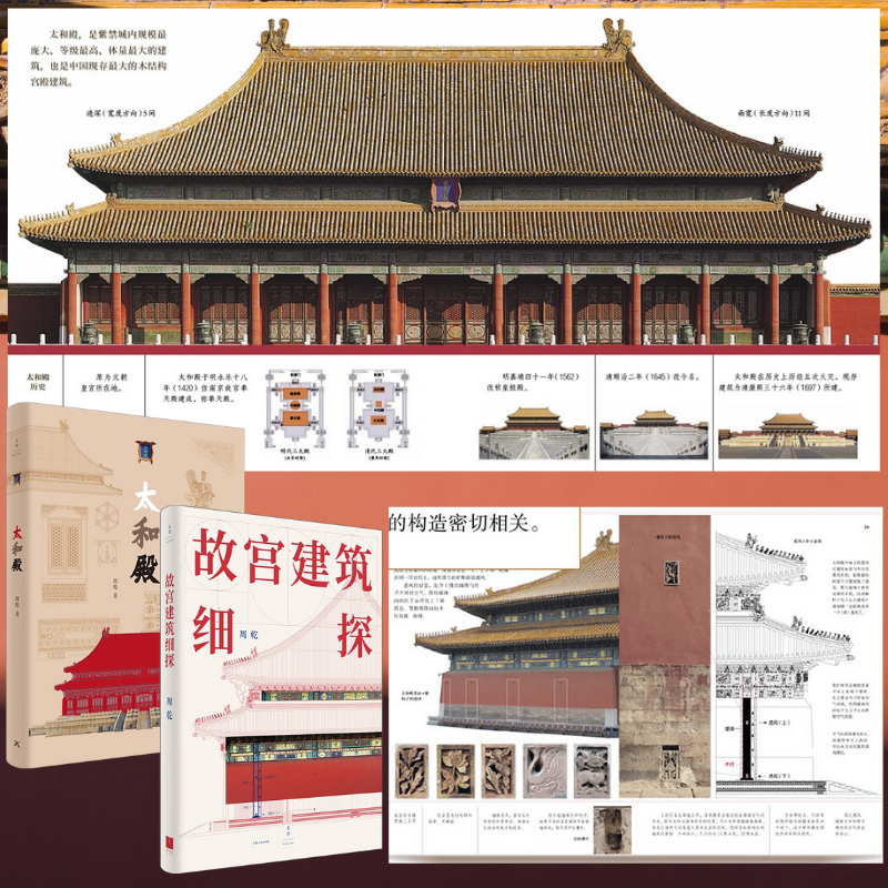 【故宮建築細探】+【太和殿】（故宮古建專家周乾全新力作）