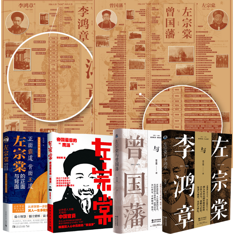 【左宗棠與李鴻章與曾國藩】 【左宗棠與李鴻章與曾國藩】