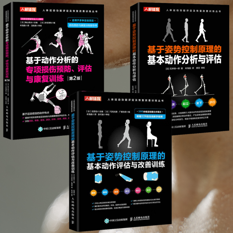 【基於姿勢控制原理的基本動作評估與改善訓練】+【基於動作分析的專項損傷預防、評估與康復訓練】+【基於姿勢控制原理的基本動作分析與評估】