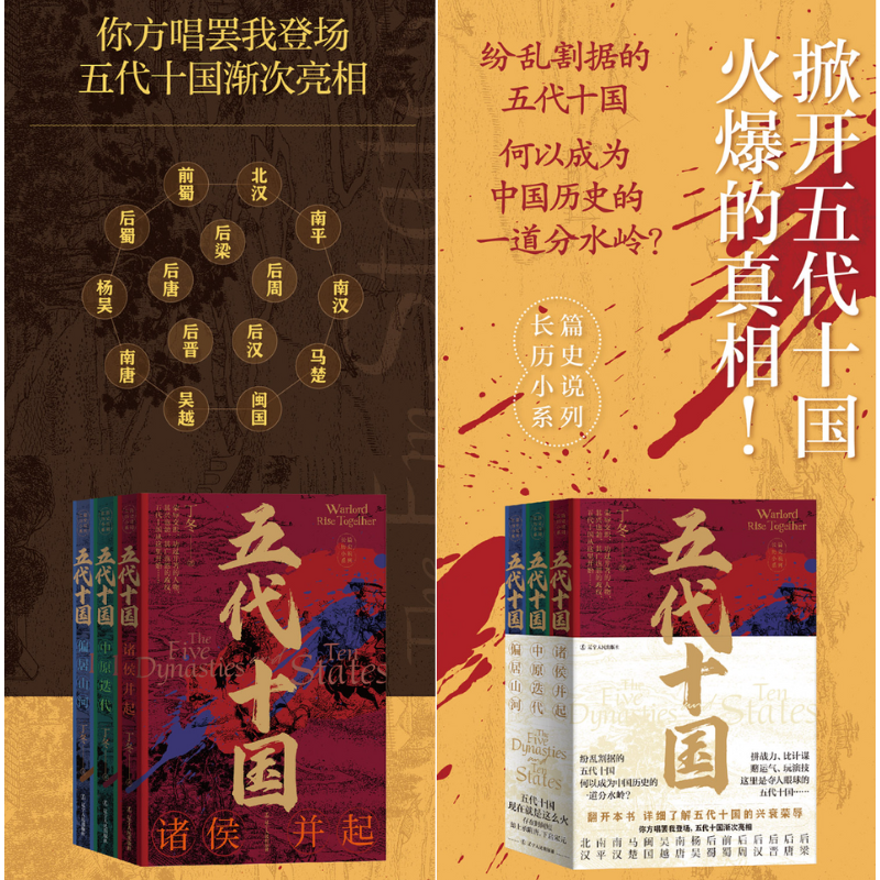 五代十國:【諸侯並起+中原反覆運算+偏居山河】 五代十國:【諸侯並起+中原反覆運算+偏居山河】