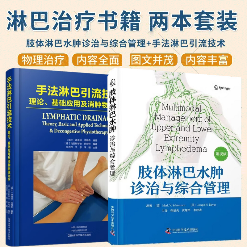 【肢體淋巴水腫診治與綜合管理】+【手法淋巴引流科技】